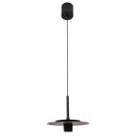 ΦΩΤΙΣΤΙΚΟ ΟΡΟΦΗΣ ΜΑΥΡΟ 5W 3000k 230V D200xH180(1500)mm 1.5M ΚΑΛΩΔΙΟ MY LIGHTS IRIS