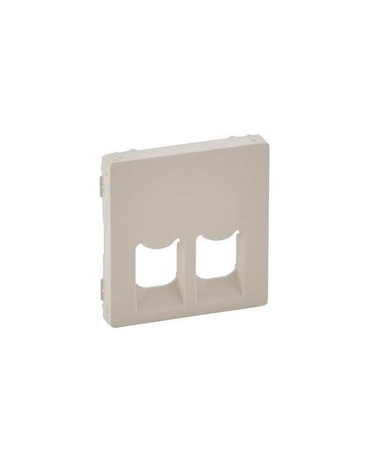 ΠΛΑΚΙΔΙΟ ΠΡΙΖΑΣ ΔΙΠΛΗΣ RJ11/RJ45 IVORY VLIFE