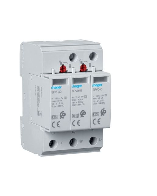 ΑΠΑΓΩΓΟΣ ΥΠΕΡΤΑΣΗΣ Φ/Β T2 40kA 3,7kV 1000V DC