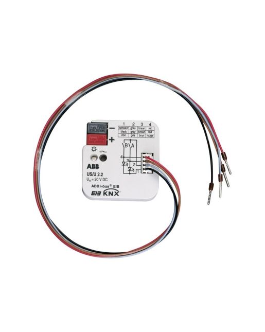 UNIVERSAL INTERFACE KNX ΧΩΝΕΥΤΗΣ ΤΟΠΟΘΕΤΗΣΗΣ 2-FOLD US/U2.2 ABB