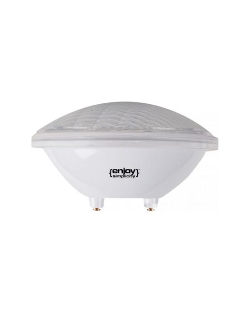 ΛΑΜΠΑ ΠΙΣΙΝΑΣ LED PAR56 G53 12V AC 20W 1700LM 6500K IP68 Φ177xH105
