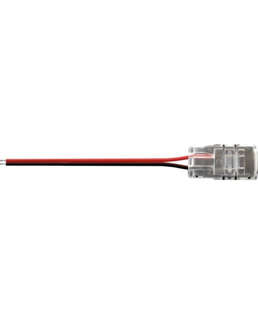 ΣΥΝΔΕΣΜΟΣ ΤΑΙΝΙΑΣ LED ΠΑΡΟΧΗΣ 8mm ΜΕ ΚΑΛΩΔΙΟ 15cm ΔΙΑΦΑΝΟΣ