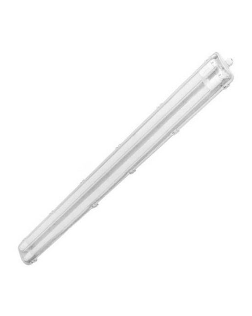 ΦΩΤΙΣΤΙΚΟ ΣΤΕΓΑΝΟ LED 2x18W 4000K 220-240V ABS/PLASTIC ΓΚΡΙ/ΛΕΥΚΟ