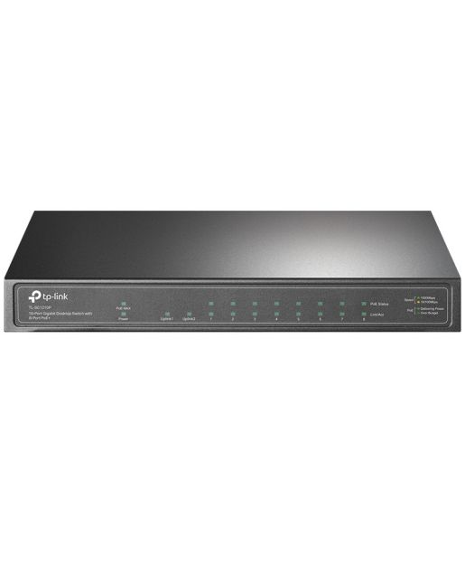 TP-LINK SWITCH 10-PORT GIGABIT POE TL-SG1210P