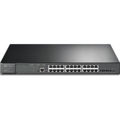 TP-LINK TL-SG3428XMP JETSTREAM™ 24-PORT GIGABIT AND 4-PORT 10GE SFP+ L2+ MANAGED SWITCH WITH 24-PORT POE+