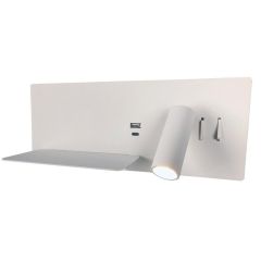 ΦΩΤΙΣΤΙΚΟ ΤΟΙΧΟΥ ΛΕΥΚΟ 3W+8W/LED 3000k  230V  W300xD115xH120mm MY LIGHTS IRIS