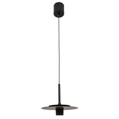 ΦΩΤΙΣΤΙΚΟ ΟΡΟΦΗΣ ΜΑΥΡΟ 5W 3000k 230V D200xH180(1500)mm 1.5M ΚΑΛΩΔΙΟ MY LIGHTS IRIS