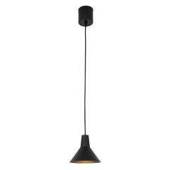 ΦΩΤΙΣΤΙΚΟ ΟΡΟΦΗΣ ΜΑΥΡΟ 5W 3000k 230V D140xH140(1500)mm 1.5M ΚΑΛΩΔΙΟ MY LIGHTS IRIS