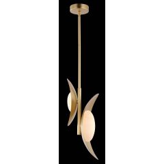 ΦΩΤΙΣΤΙΚΟ ΚΡΕΜΑΣΤΟ  ΧΡΥΣΟ 3000Κ 14W DIM L19.4xW17.8xH41CM MY LIGHTS AMALIA