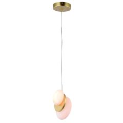 ΦΩΤΙΣΤΙΚΟ ΚΡΕΜΑΣΤΟ  ΧΡΥΣΟ 3000Κ 14W  DIM L11.6xW16xH20.9CM MY LIGHTS AMALIA
