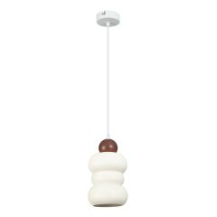 ΦΩΤΙΣΤΙΚΟ ΚΡΕΜΑΣΤΟ BROWN/CREAM  LED 3.5W 3000K DIM 120*H200ΜΜ MY LIGHTS VORIA