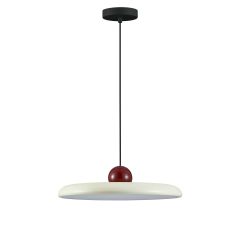 ΦΩΤΙΣΤΙΚΟ ΚΡΕΜΑΣΤΟ BLACK/OFF WHITE  CCT CHANGEABLE  DIM D400*H110mm  MY LIGHTS VORIA