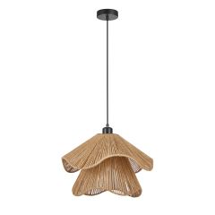 ΦΩΤΙΣΤΙΚΟ ΚΡΕΜΑΣΤΟ  BEIGE E27 DIM 400MM MY LIGHTS VORIA